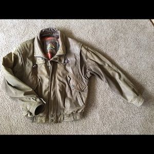 Men’s leather jacket